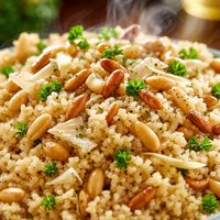 Toasted Pine Nut and Parmesan Couscous
