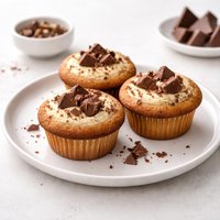Toblerone Cream Cheese Muffins