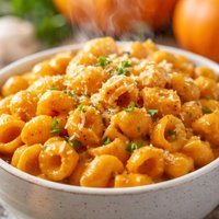 Toddler Friendly Pumpkin Pasta