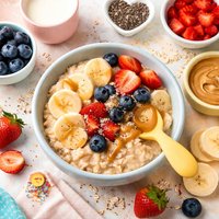 Toddler Peanut Butter Oatmeal