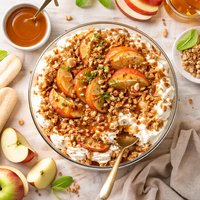 Toffee Apple and Honey Trifle