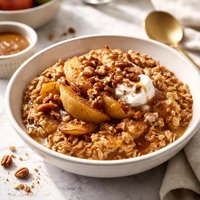 Toffee Apple Breakfast Pudding