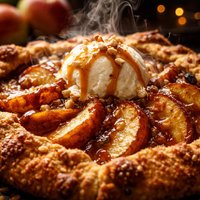 Toffee Apple Tart Rustica