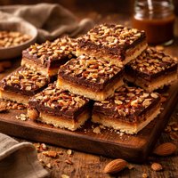 Toffee Chocolate Almond Bars