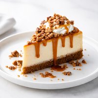 Toffee Crunch Caramel Cheesecake