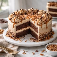 Toffee Mocha Cream Torte