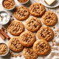 Toffee Studded Snickerdoodles