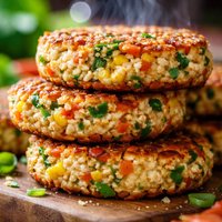 Tofu and Vegetable Patties