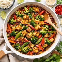 Tofu and Vegetable Stir Fry
