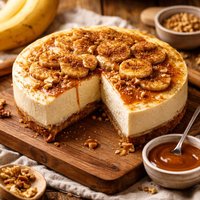 Tofu Banana Cheesecake