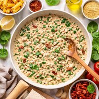 Tofu Creamy Pasta Sauce