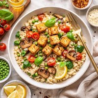 Tofu Risotto