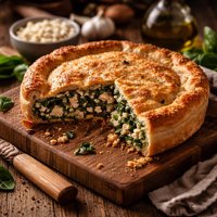 Tofu Spinach Pie