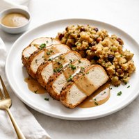 Tofu Turkey with Stuffing