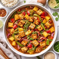 Tofu with Pineapple