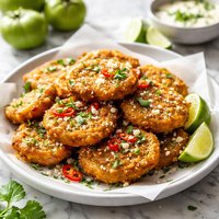 Tomatillos Fritos Fried Green Tomatillos