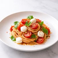 Tomato and Mozzarella Pasta