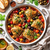 Tomato and Olive Chicken