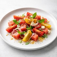 Tomato and Watermelon Salad