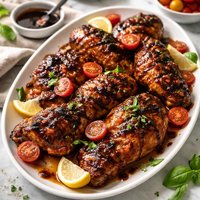 Tomato Balsamic Barbecued Chicken