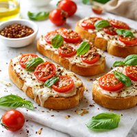 Tomato Basil Pizza Snack