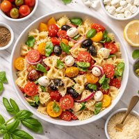 Tomato Bow Tie Salad