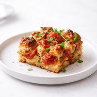 Tomato Bread Pudding