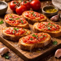 Tomato Bread Tapas
