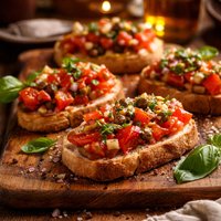 Tomato Bruschetta Dijon Style