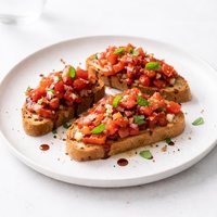 Tomato Bruschetta Low Cal