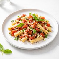 Tomato Bruschetta Ziti Salad