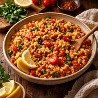 Tomato Chickpea Couscous