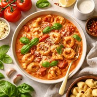 Tomato Cream Tortellini