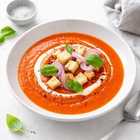 Tomato Garlic Onion Soup