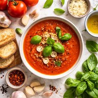 Tomato Garlic Soup