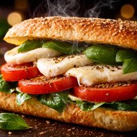 Tomato Mozzarella Sandwich