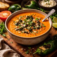 Tomato Poblano Soup