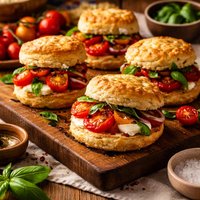 Tomato Salad Biscuits