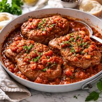 Tomato Smothered Pork Chops