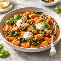 Tomato Spinach Mascarpone Gnocchi
