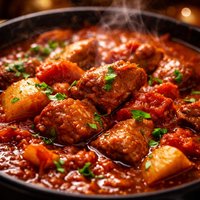 Tomato Stew Tamatiebredie Trad South African Recipe