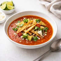 Tomato Tortilla Soup