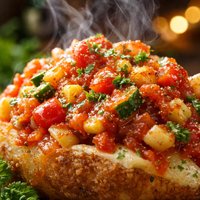 Tomato Vegetable Potato Topper