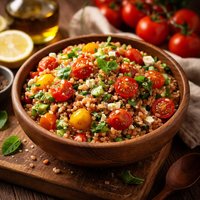 Tomato Wheat Salad