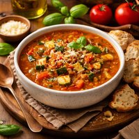 Tomato Zucchini Soup