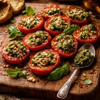 Tomatoes Roasted with Pesto