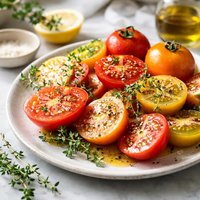 Tomatoes with Lemon Thyme