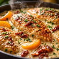 Tonys Awesome Creamy Apricot Chicken