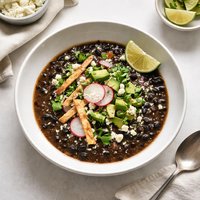 Too Easy Black Bean Soup