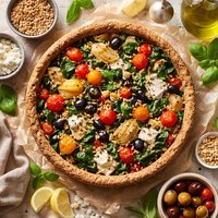 Torta Salata Di Farro Savory Farro Pie